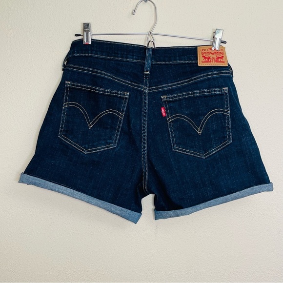 Levi's Blue Jean Shorts for Women - Picture 8 of 16